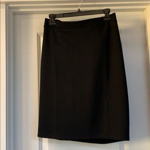 Black pencil skirt.